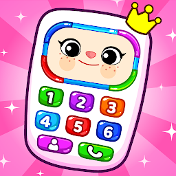 Imagen de ícono de Princess Baby Phone Games kids