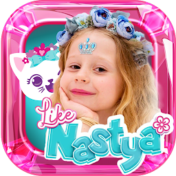 Icon image Like Nastya World games&video