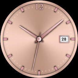 Larawan ng icon CWF017 Rose Gold Watch Face