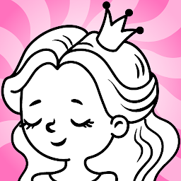 Icon image Drawing Princess Coloring Game