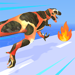 නිරූපක රූප Dino Evolution Run 3D