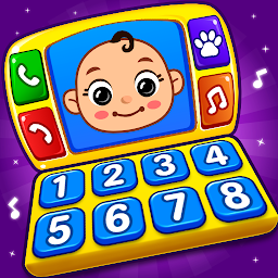 Значок приложения "Baby Games: Piano & Baby Phone"