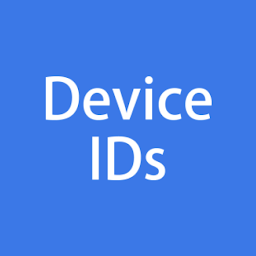 Imatge d'icona My Device IDs: GSF GAID viewer